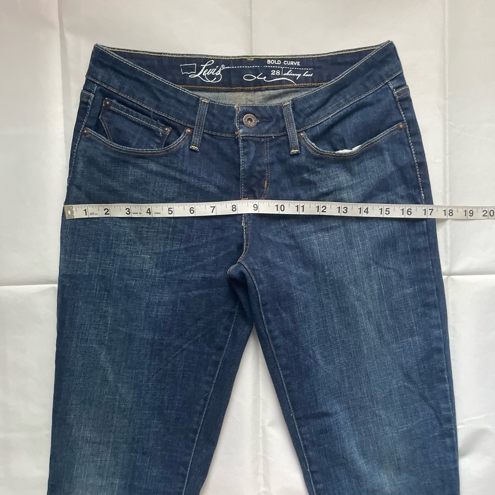 Levi’s Bold Curve Skinny Boot Womens Jean - Picture 6 of 10